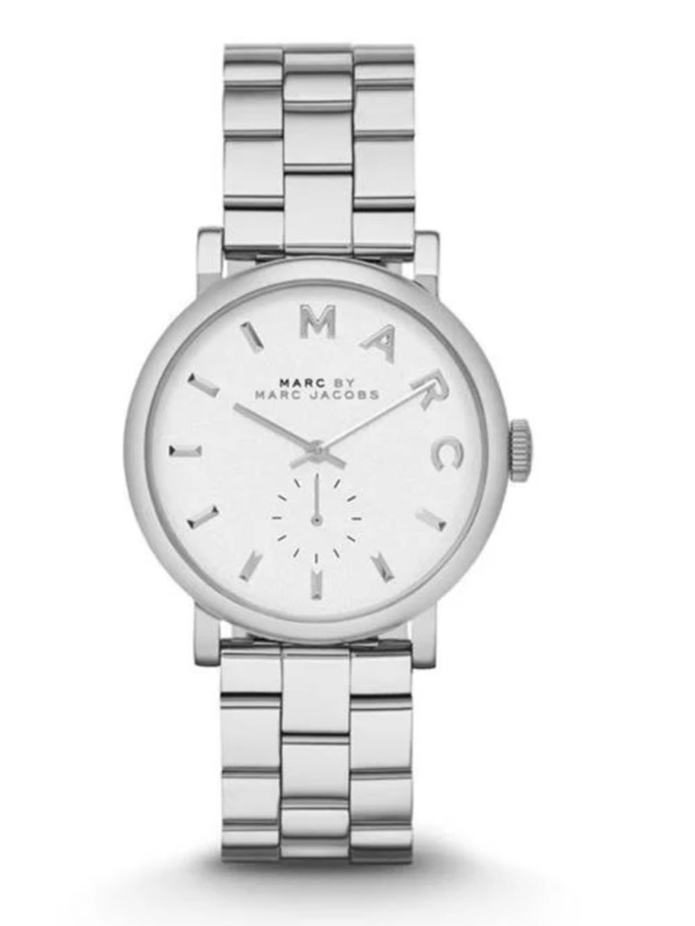 Marc by Marc Jacobs Silver Steel Bracelet Watch